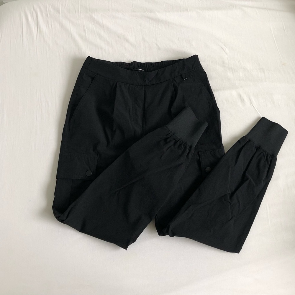 RUDSAK Black Cargo Jogger with Tapered Ankles